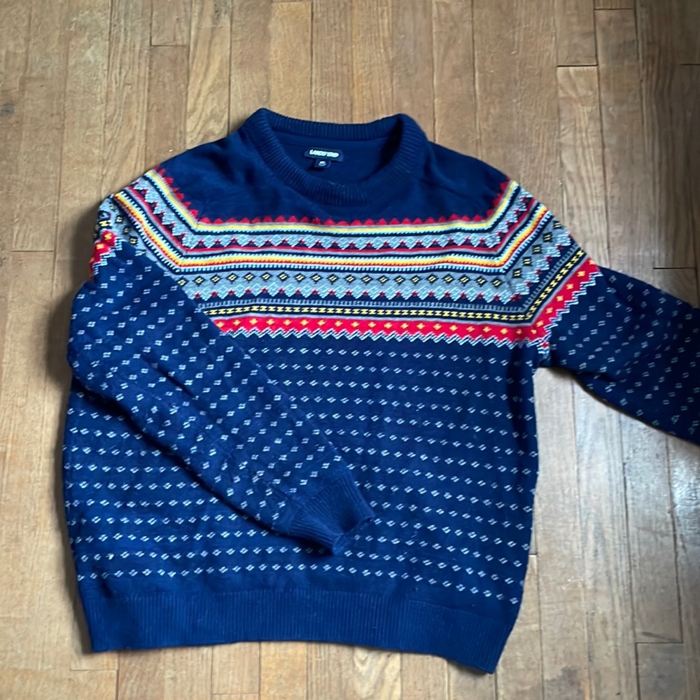 Men’s Land’s End Wool Blend Sweater